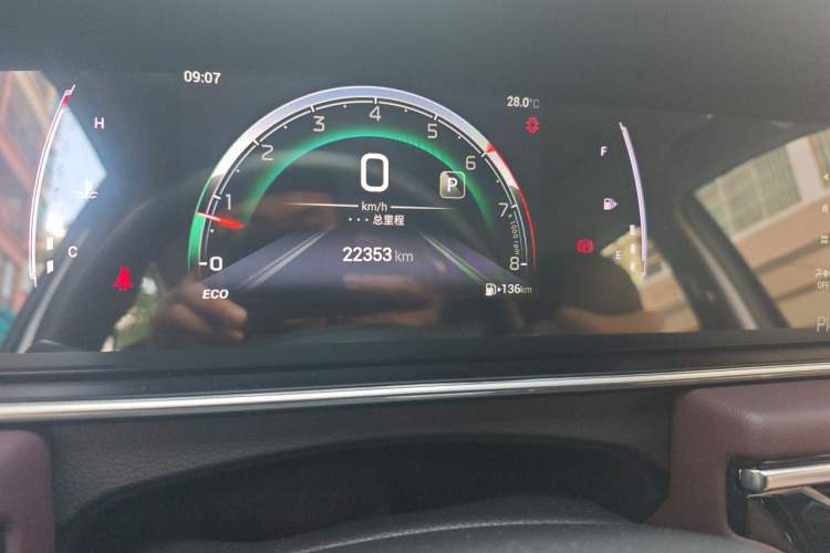 Used GAC Trumpchi M6 2023 PRO 270T DCT Luxury Edition Odometer Close Up