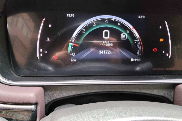 Used GAC Trumpchi M6 2023 PRO 270T DCT Luxury Edition Odometer Close Up