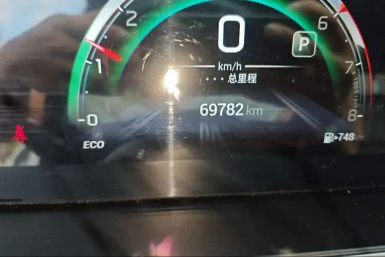 Used GAC Trumpchi M6 2023 PRO 270T DCT Luxury Edition Odometer Close Up