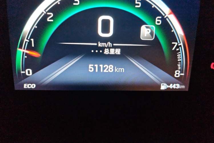 Used GAC Trumpchi M6 2023 PRO 270T DCT Luxury Edition Odometer Close Up