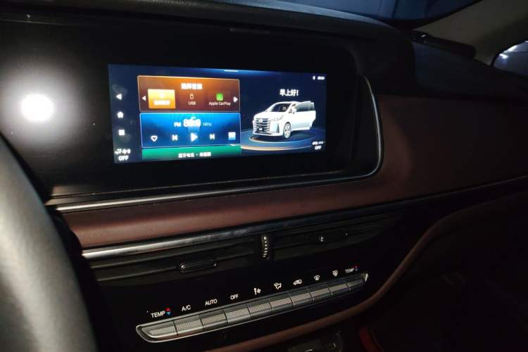 Used GAC Trumpchi M6 2023 PRO 270T DCT Elite Edition Audio And AC Panel
