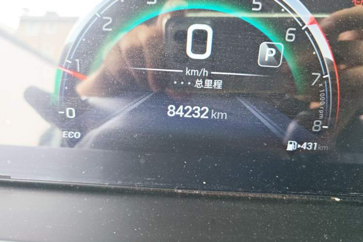 Used GAC Trumpchi M6 2023 PRO 270T DCT Luxury Edition Odometer Close Up