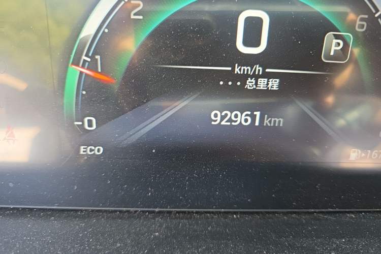 Used GAC Trumpchi M6 2023 PRO 270T DCT Luxury Edition Odometer Close Up