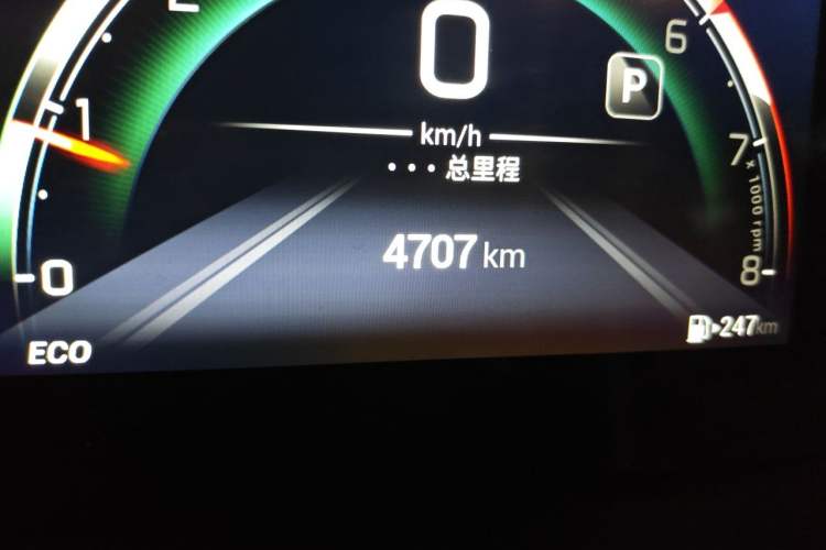 Used GAC Trumpchi M6 2023 PRO 270T DCT Luxury Edition Odometer Close Up