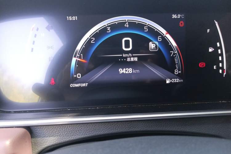 Used GAC Trumpchi M6 2023 PRO 270T DCT Luxury Edition Odometer Close Up