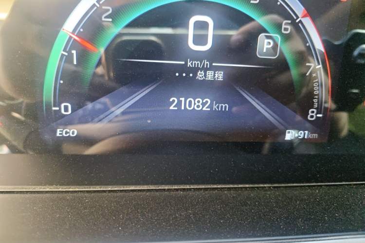 Used GAC Trumpchi M6 2023 PRO 270T DCT Luxury Edition Odometer Close Up