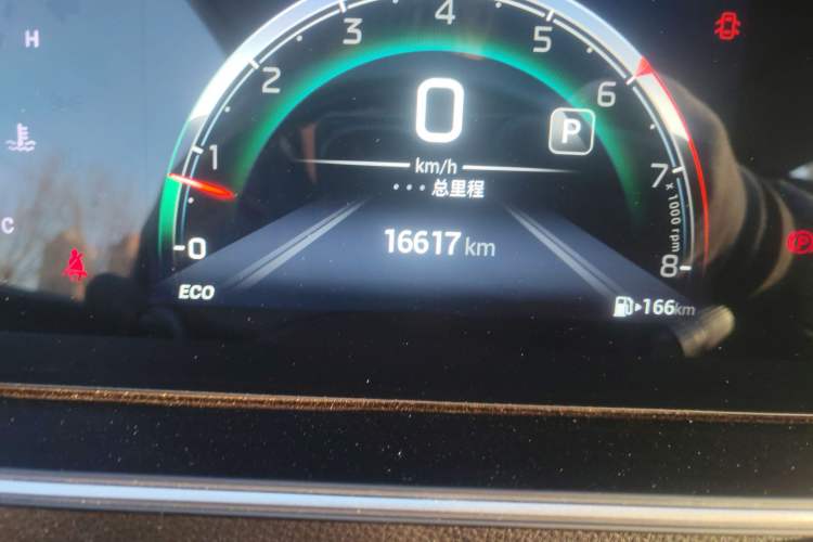 Used GAC Trumpchi M6 2023 PRO 270T DCT Luxury Edition Odometer Close Up