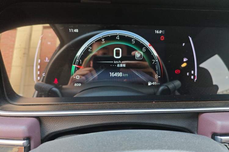 Used GAC Trumpchi M6 2023 PRO 270T DCT Luxury Edition Odometer Close Up