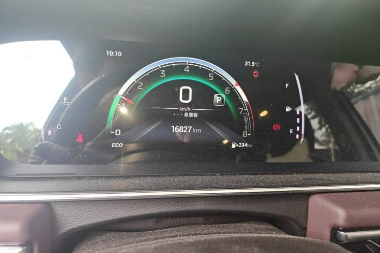 Used GAC Trumpchi M6 2023 PRO 270T DCT Luxury Edition Odometer Close Up