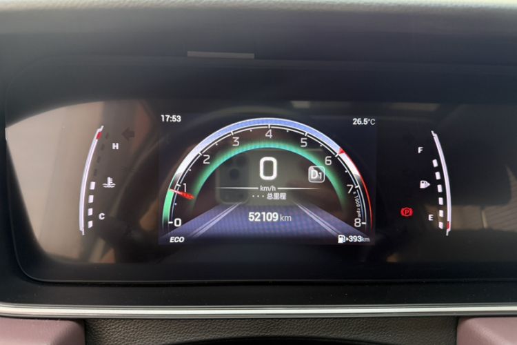 Used GAC Trumpchi M6 2023 PRO 270T DCT Luxury Edition Odometer Close Up