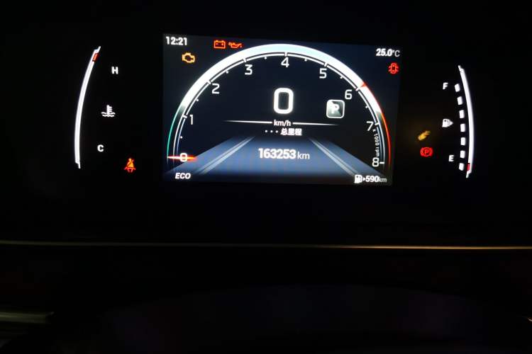 Used GAC Trumpchi M6 2023 PRO 270T DCT Luxury Edition Odometer Close Up