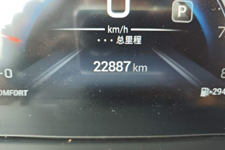 Used GAC Trumpchi M6 2023 PRO 270T DCT Luxury Edition Odometer Close Up