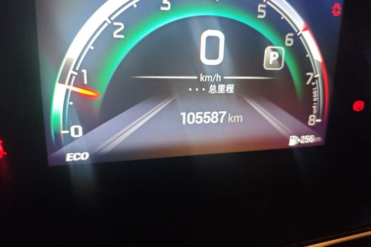 Used GAC Trumpchi M6 2023 PRO 270T DCT Luxury Edition Odometer Close Up