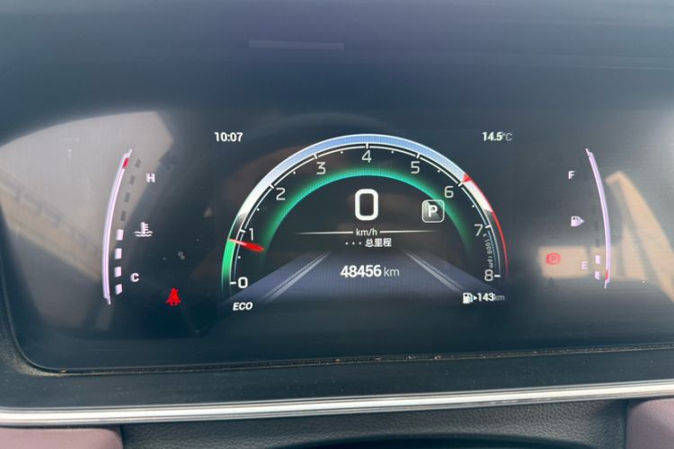 Used GAC Trumpchi M6 2023 PRO 270T DCT Luxury Edition Odometer Close Up