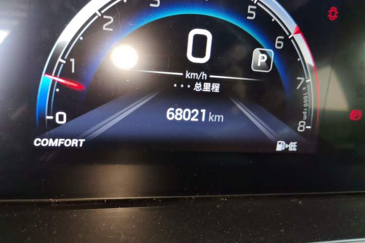 Used GAC Trumpchi M6 2023 PRO 270T DCT Luxury Edition Odometer Close Up