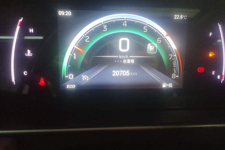 Used GAC Trumpchi M6 2023 PRO 270T DCT Luxury Edition Odometer Close Up