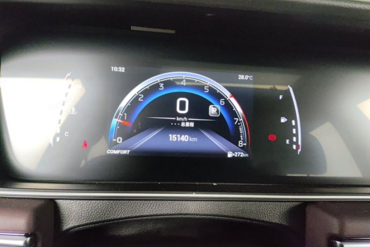 Used GAC Trumpchi M6 2023 PRO 270T DCT Luxury Edition Odometer Close Up
