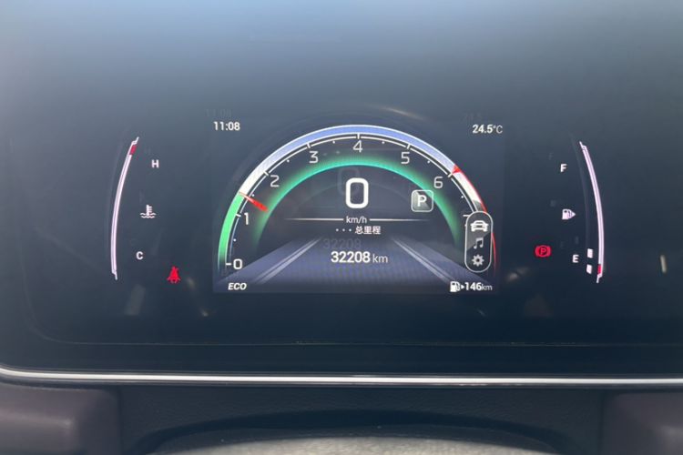 Used GAC Trumpchi M6 2023 PRO 270T DCT Luxury Edition Odometer Close Up