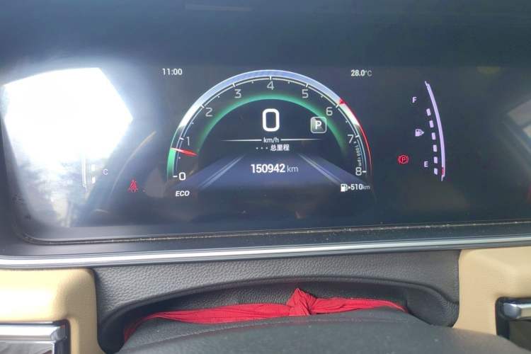 Used GAC Trumpchi M6 2023 PRO 270T DCT Luxury Edition Odometer Close Up