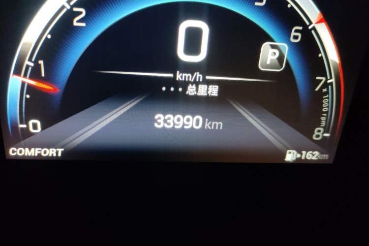 Used GAC Trumpchi M6 2023 PRO 270T DCT Luxury Edition Odometer Close Up
