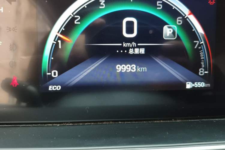 Used GAC Trumpchi M6 2023 PRO 270T DCT Luxury Edition Odometer Close Up