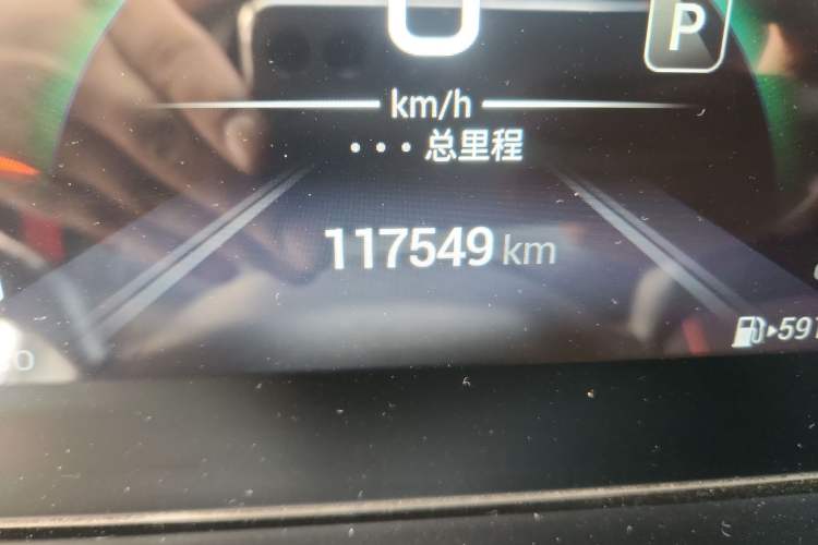 Used GAC Trumpchi M6 2023 PRO 270T DCT Luxury Edition Odometer Close Up