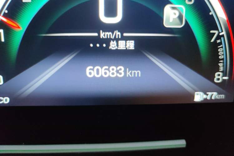 Used GAC Trumpchi M6 2023 PRO 270T DCT Luxury Edition Odometer Close Up