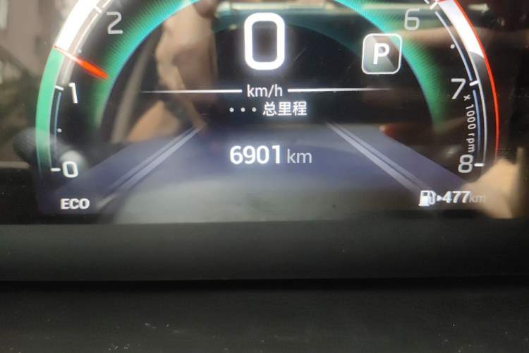 Used GAC Trumpchi M6 2023 PRO 270T DCT Luxury Edition Odometer Close Up