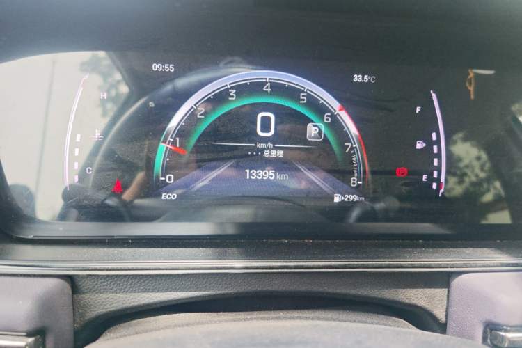 Used GAC Trumpchi M6 2024 MAX 270T WDCT Luxury Edition Odometer Close Up