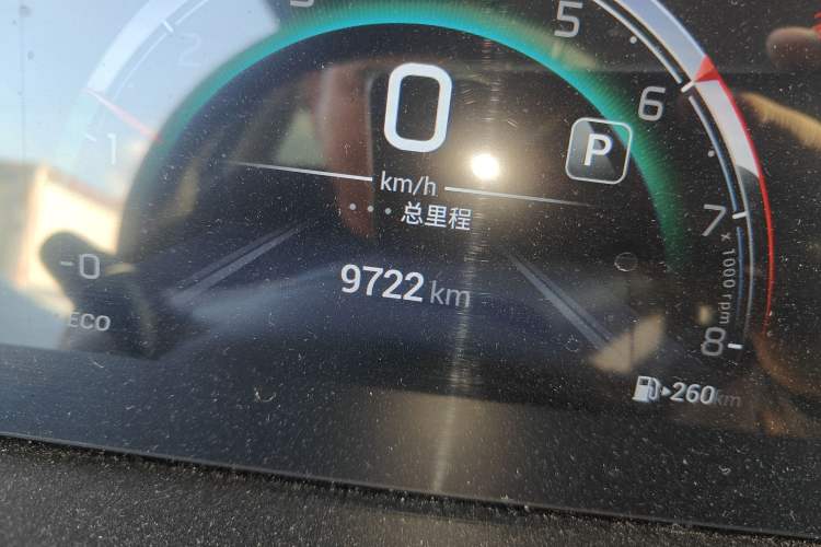 Used GAC Trumpchi M6 2024 MAX 270T WDCT Luxury Edition Odometer Close Up