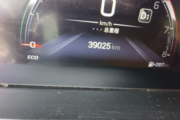 Used GAC Trumpchi M6 2024 MAX 270T WDCT Luxury Edition Odometer Close Up