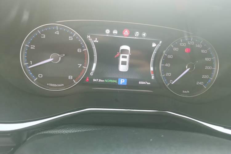Used GAC Trumpchi M8 2018 320T Luxury Edition Instrument Cluster