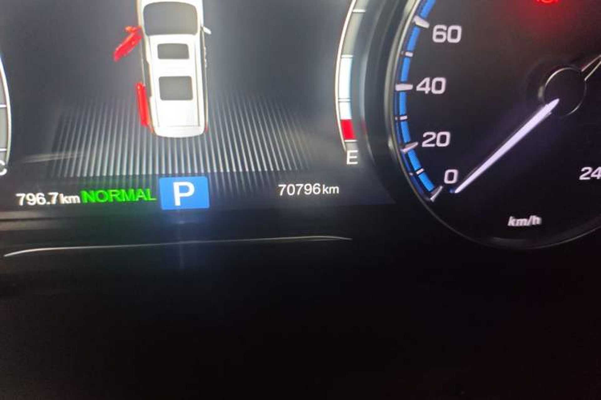 Used GAC Trumpchi M8 2018 320T Luxury Edition Odometer Close Up