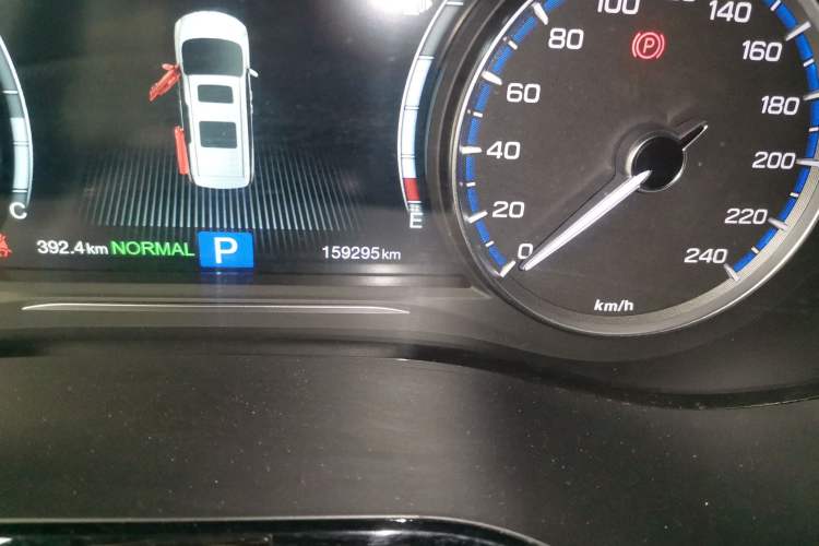 Used GAC Trumpchi M8 2018 320T Flagship Edition Odometer Close Up