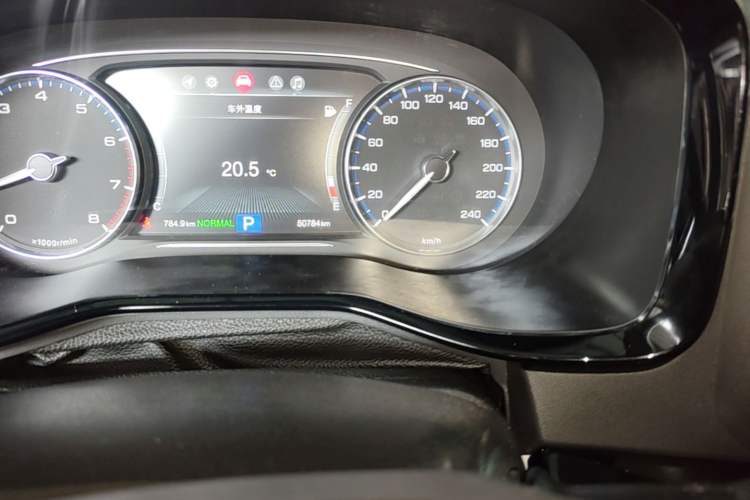 Used GAC Trumpchi M8 2018 320T Luxury Edition Odometer Close Up