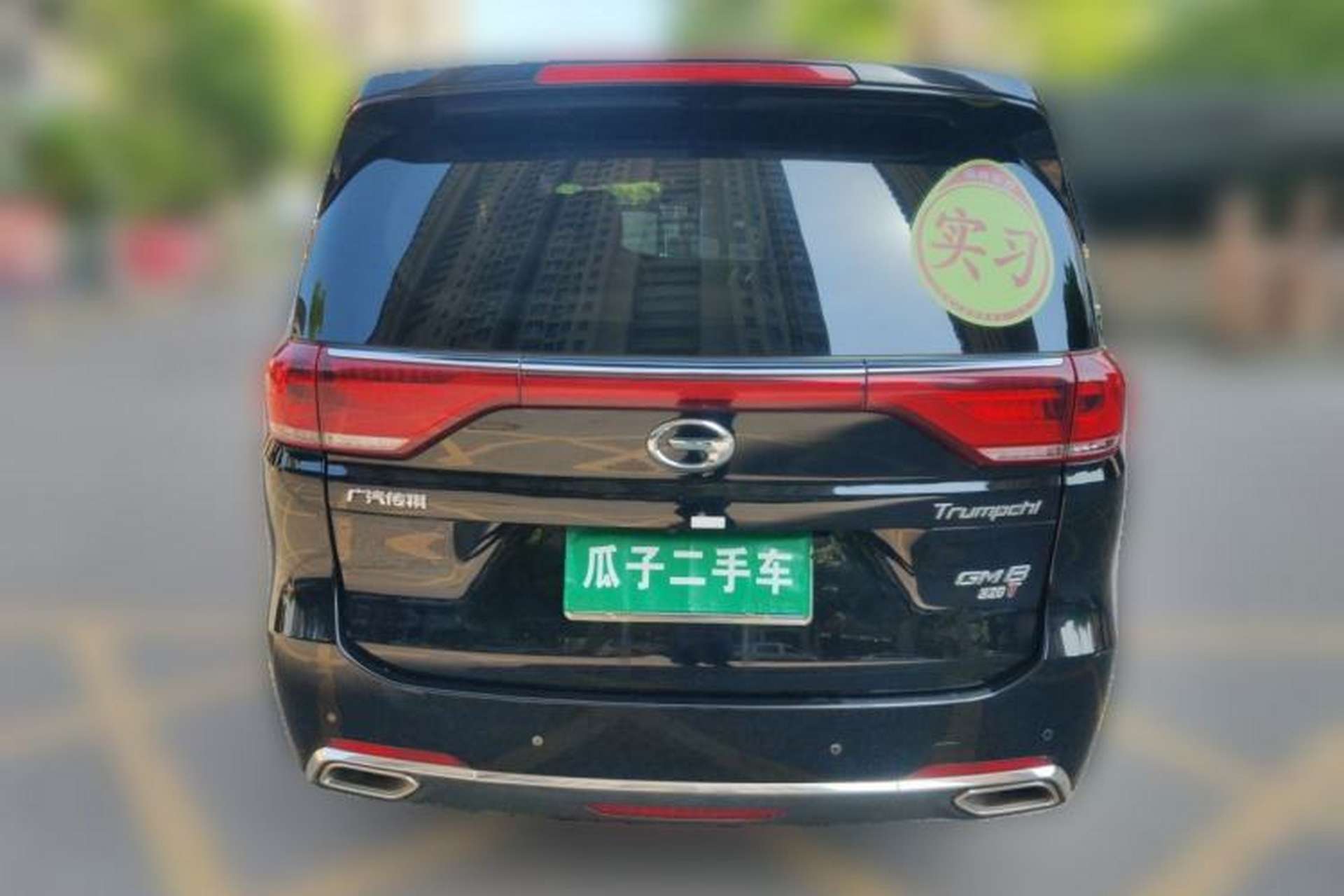 Used GAC Trumpchi M8 2018 320T Luxury Edition Rear