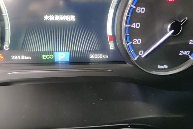 Used GAC Trumpchi M8 2018 320T Luxury Edition Odometer Close Up