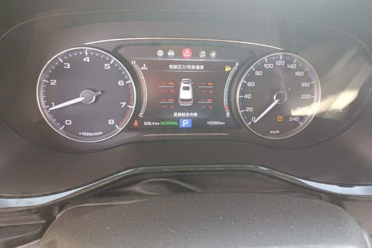 Used GAC Trumpchi M8 2018 320T Luxury Edition Odometer Close Up