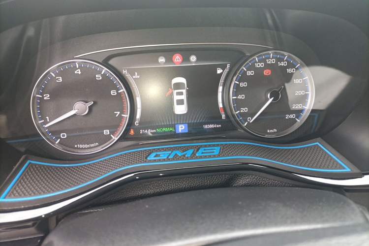Used GAC Trumpchi M8 2018 320T Luxury Edition Odometer Close Up