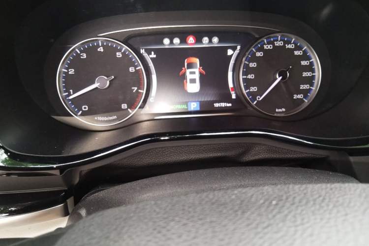Used GAC Trumpchi M8 2018 320T Luxury Edition Odometer Close Up