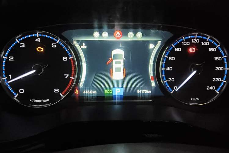 Used GAC Trumpchi M8 2018 320T Luxury Edition Instrument Cluster