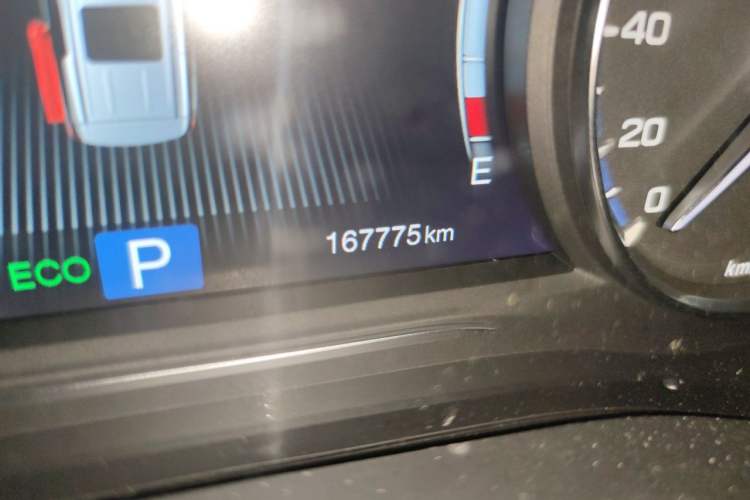 Used GAC Trumpchi M8 2018 320T Luxury Edition Odometer Close Up