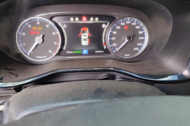 Used GAC Trumpchi M8 2018 320T Luxury Edition Odometer Close Up