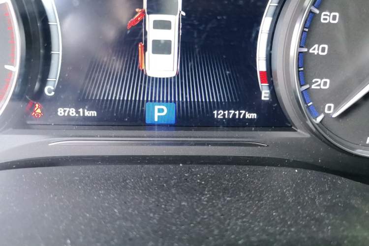 Used GAC Trumpchi M8 2018 320T Luxury Edition Odometer Close Up