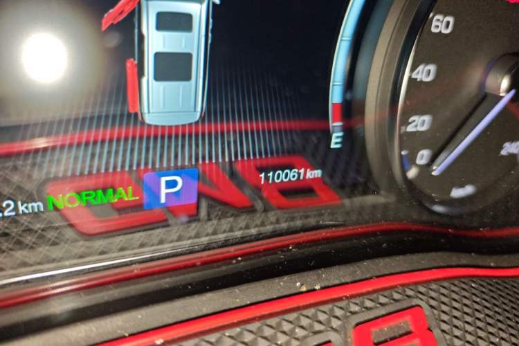 Used GAC Trumpchi M8 2018 320T Flagship Edition Odometer Close Up