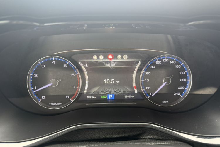 Used GAC Trumpchi M8 2018 320T Luxury Edition Odometer Close Up
