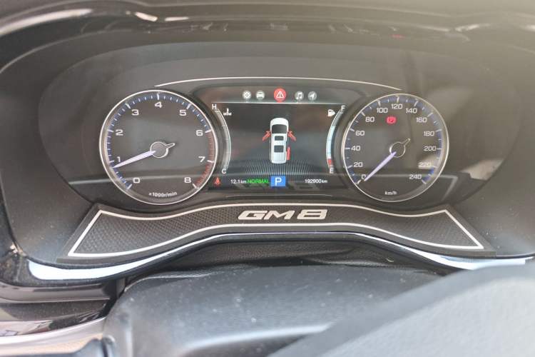 Used GAC Trumpchi M8 2018 320T Luxury Edition Odometer Close Up