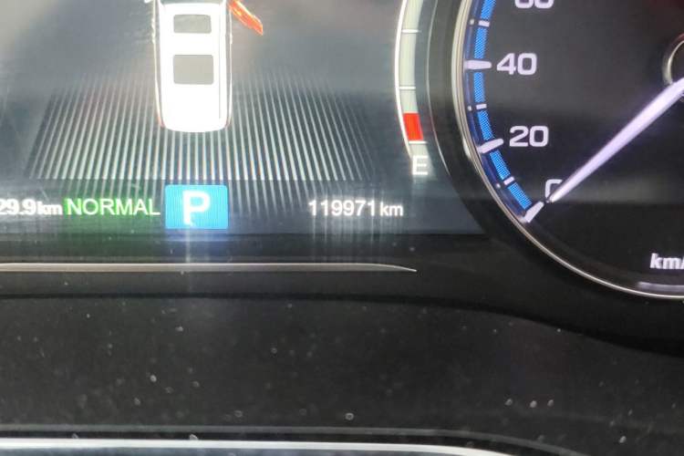 Used GAC Trumpchi M8 2018 320T Luxury Edition Odometer Close Up