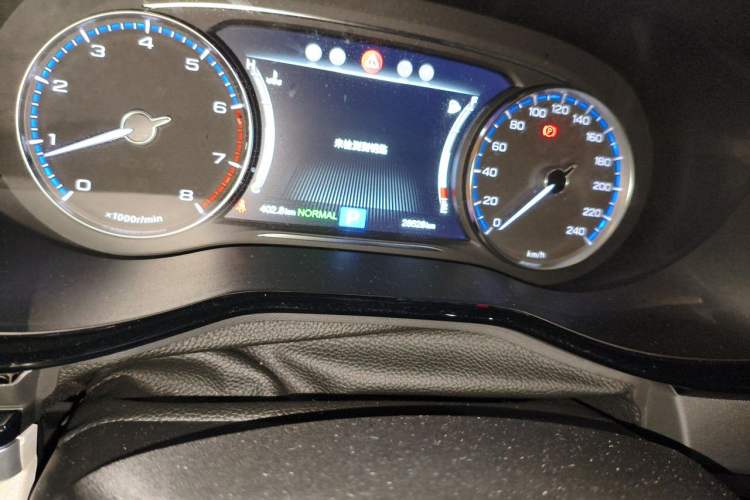 Used GAC Trumpchi M8 2018 320T Luxury Edition Odometer Close Up