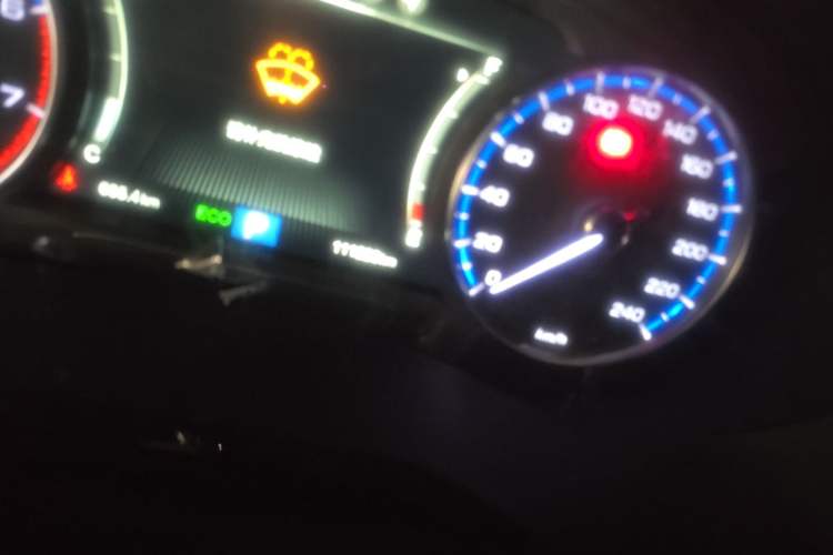 Used GAC Trumpchi M8 2018 320T Luxury Edition Odometer Close Up